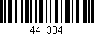 Código de barras (EAN, GTIN, SKU, ISBN): '441304'