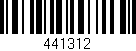 Código de barras (EAN, GTIN, SKU, ISBN): '441312'