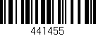 Código de barras (EAN, GTIN, SKU, ISBN): '441455'