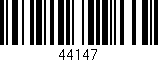 Código de barras (EAN, GTIN, SKU, ISBN): '44147'