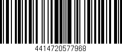 Código de barras (EAN, GTIN, SKU, ISBN): '4414720577968'