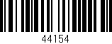 Código de barras (EAN, GTIN, SKU, ISBN): '44154'