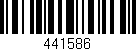 Código de barras (EAN, GTIN, SKU, ISBN): '441586'