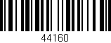 Código de barras (EAN, GTIN, SKU, ISBN): '44160'