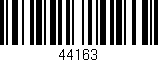 Código de barras (EAN, GTIN, SKU, ISBN): '44163'