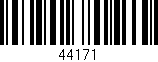 Código de barras (EAN, GTIN, SKU, ISBN): '44171'