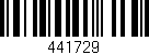 Código de barras (EAN, GTIN, SKU, ISBN): '441729'
