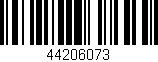 Código de barras (EAN, GTIN, SKU, ISBN): '44206073'