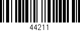 Código de barras (EAN, GTIN, SKU, ISBN): '44211'