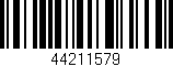 Código de barras (EAN, GTIN, SKU, ISBN): '44211579'