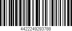 Código de barras (EAN, GTIN, SKU, ISBN): '4422249293788'