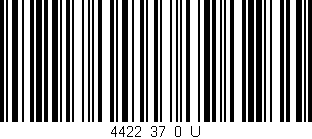 Código de barras (EAN, GTIN, SKU, ISBN): '4422_37_0_U'