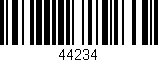 Código de barras (EAN, GTIN, SKU, ISBN): '44234'