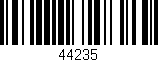 Código de barras (EAN, GTIN, SKU, ISBN): '44235'