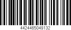 Código de barras (EAN, GTIN, SKU, ISBN): '4424465049132'