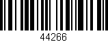 Código de barras (EAN, GTIN, SKU, ISBN): '44266'