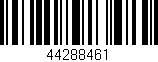 Código de barras (EAN, GTIN, SKU, ISBN): '44288461'
