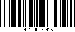Código de barras (EAN, GTIN, SKU, ISBN): '4431739460425'