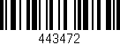 Código de barras (EAN, GTIN, SKU, ISBN): '443472'