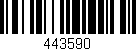 Código de barras (EAN, GTIN, SKU, ISBN): '443590'