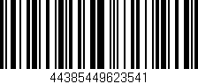 Código de barras (EAN, GTIN, SKU, ISBN): '44385449623541'
