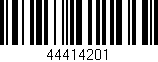 Código de barras (EAN, GTIN, SKU, ISBN): '44414201'