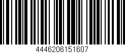 Código de barras (EAN, GTIN, SKU, ISBN): '4446206151607'