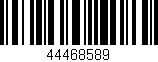 Código de barras (EAN, GTIN, SKU, ISBN): '44468589'