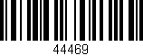 Código de barras (EAN, GTIN, SKU, ISBN): '44469'