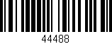 Código de barras (EAN, GTIN, SKU, ISBN): '44488'