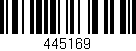 Código de barras (EAN, GTIN, SKU, ISBN): '445169'