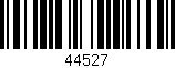 Código de barras (EAN, GTIN, SKU, ISBN): '44527'