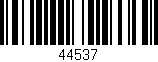 Código de barras (EAN, GTIN, SKU, ISBN): '44537'
