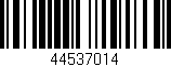 Código de barras (EAN, GTIN, SKU, ISBN): '44537014'