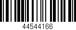 Código de barras (EAN, GTIN, SKU, ISBN): '44544166'