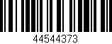 Código de barras (EAN, GTIN, SKU, ISBN): '44544373'
