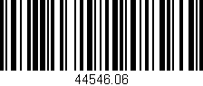 Código de barras (EAN, GTIN, SKU, ISBN): '44546.06'