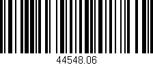 Código de barras (EAN, GTIN, SKU, ISBN): '44548.06'