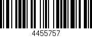 Código de barras (EAN, GTIN, SKU, ISBN): '4455757'