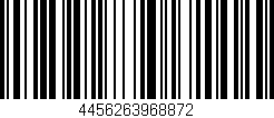 Código de barras (EAN, GTIN, SKU, ISBN): '4456263968872'