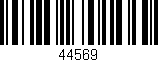 Código de barras (EAN, GTIN, SKU, ISBN): '44569'