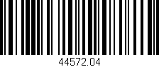 Código de barras (EAN, GTIN, SKU, ISBN): '44572.04'