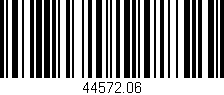 Código de barras (EAN, GTIN, SKU, ISBN): '44572.06'
