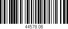 Código de barras (EAN, GTIN, SKU, ISBN): '44578.06'