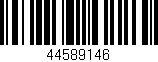 Código de barras (EAN, GTIN, SKU, ISBN): '44589146'