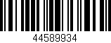 Código de barras (EAN, GTIN, SKU, ISBN): '44589934'