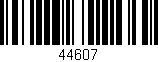 Código de barras (EAN, GTIN, SKU, ISBN): '44607'