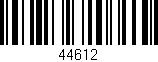 Código de barras (EAN, GTIN, SKU, ISBN): '44612'