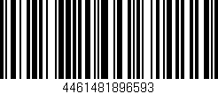 Código de barras (EAN, GTIN, SKU, ISBN): '4461481896593'