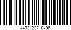 Código de barras (EAN, GTIN, SKU, ISBN): '4463123710496'
